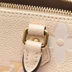 Louis Vuitton Papillon BB 2-Way Cream Saffron Leather Handbag — view 5