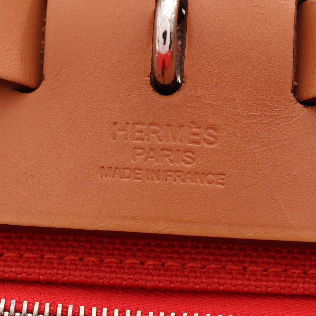 Hermes Herbag Zip PM Tail Batieux Natural 2-Way Handbag — view 4