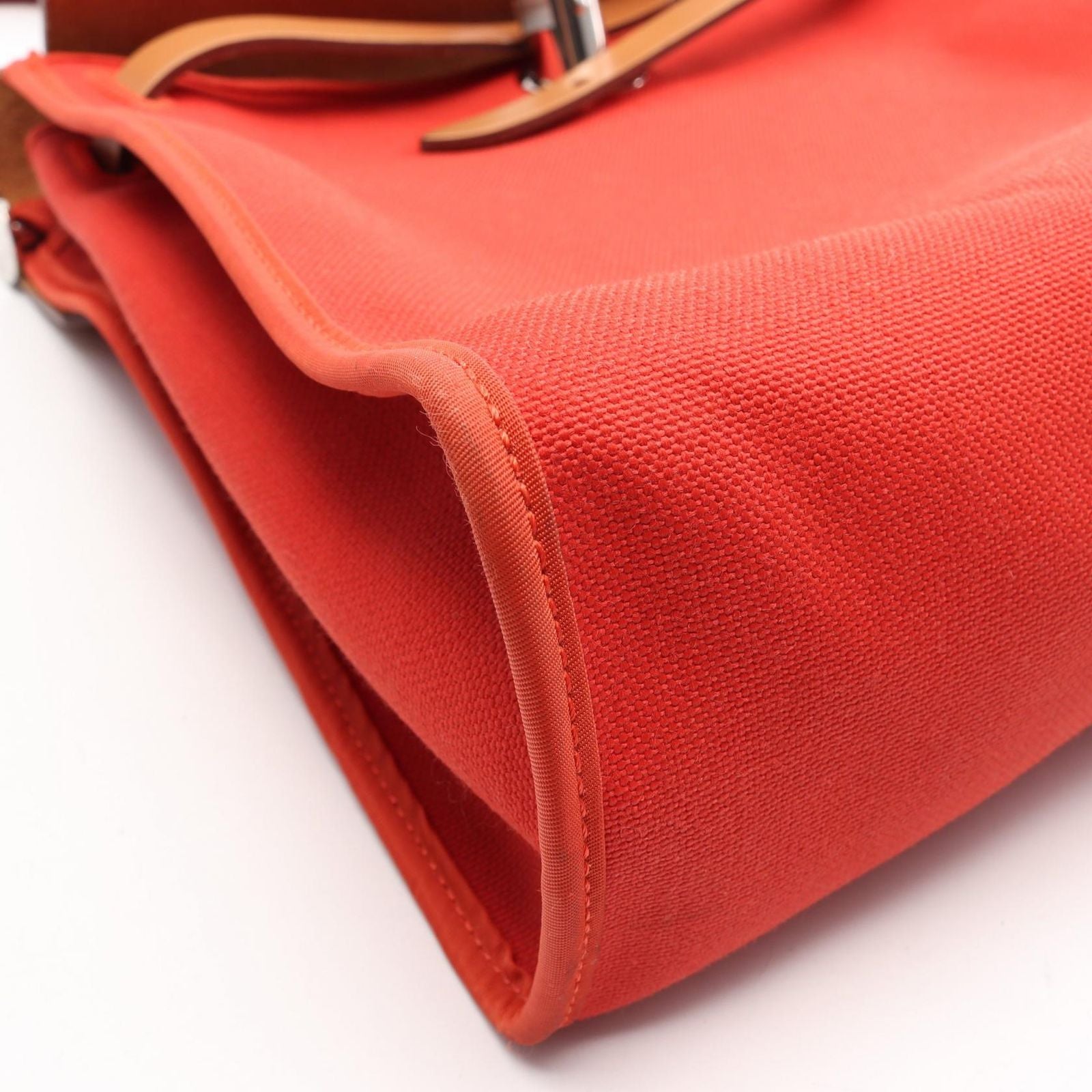 Hermes Herbag Zip PM Tail Batieux Natural 2-Way Handbag — view 8