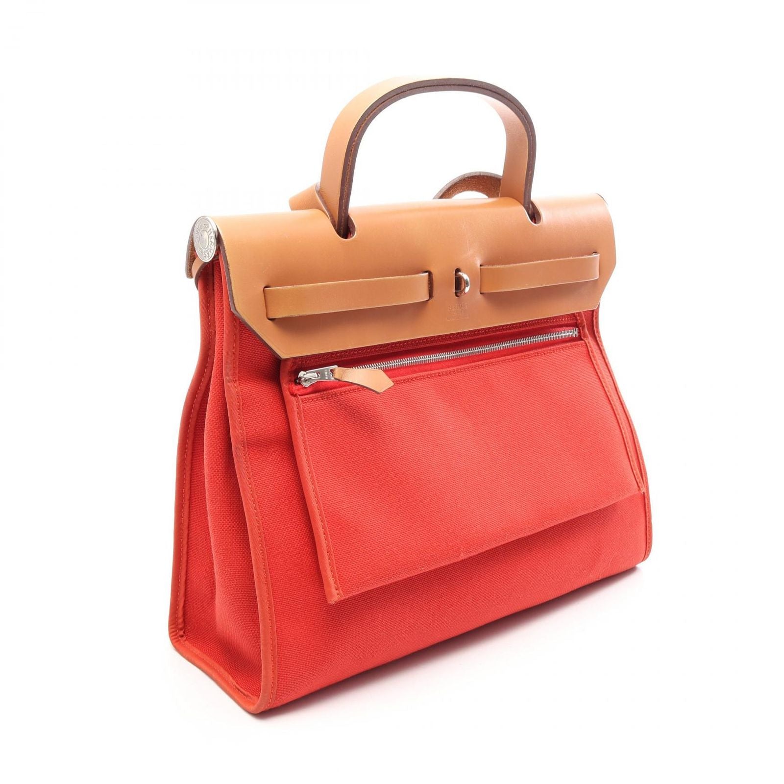 Hermes Herbag Zip PM Tail Batieux Natural 2-Way Handbag — view 2