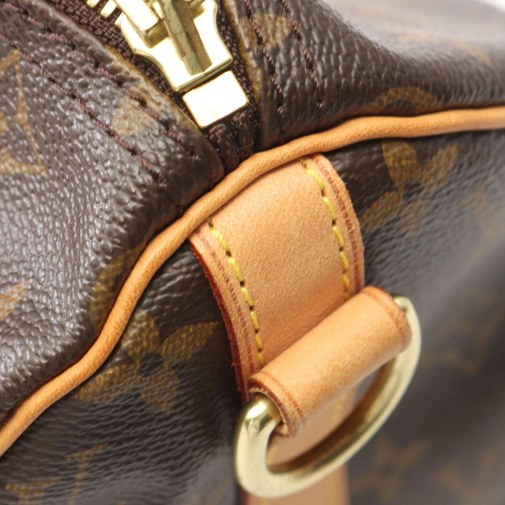 Louis Vuitton Speedy Bandouliere 30 Monogram 2-Way Canvas Leather Handbag — view 6