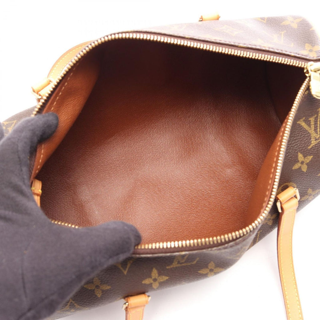 Louis Vuitton Papillon 30 Canvas Leather GM Handbag — view 3