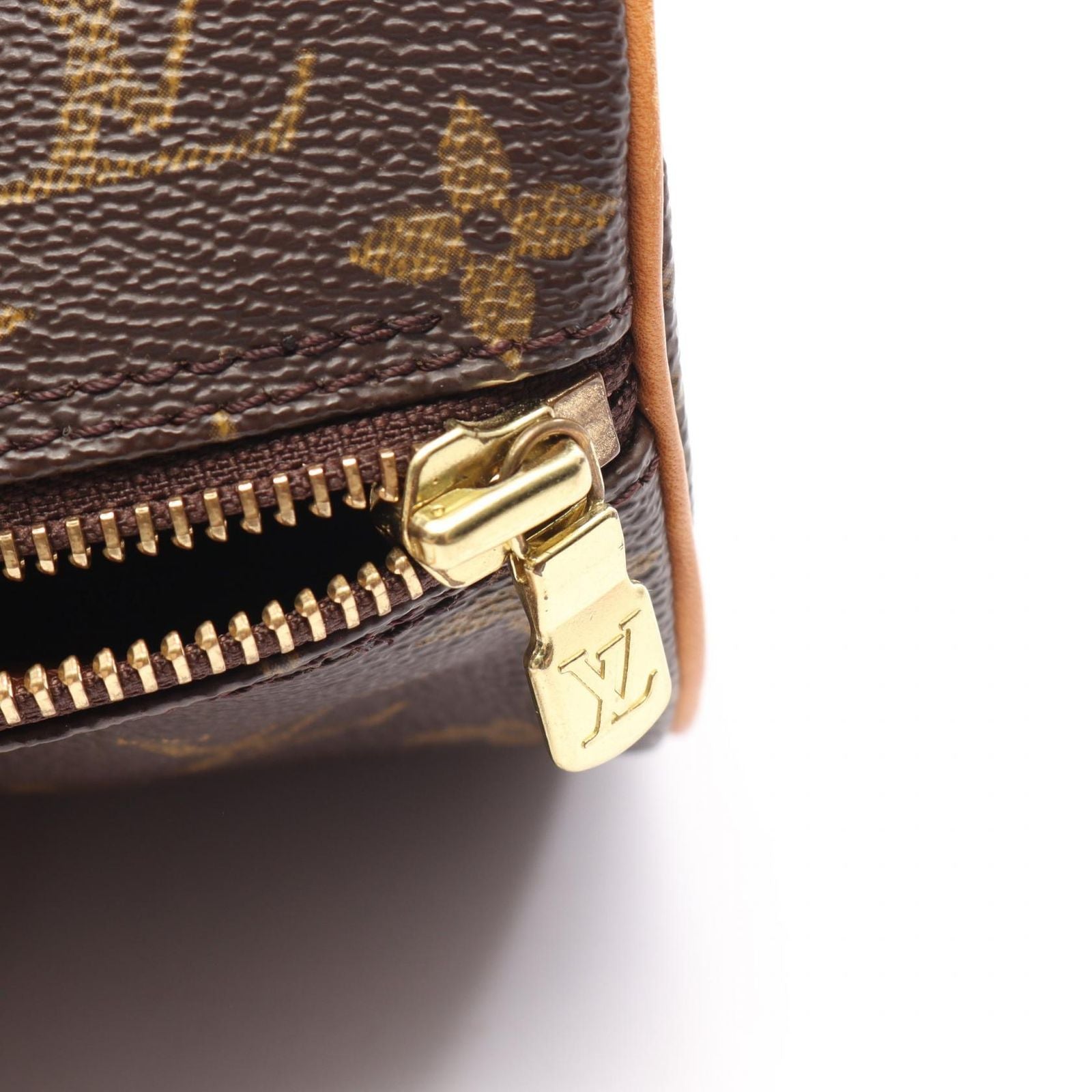 Louis Vuitton Papillon 30 Canvas Leather GM Handbag — view 6