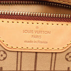 Louis Vuitton Tote Bag Neverfull MM Canvas Leather — view 4