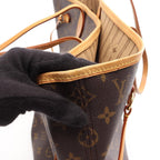 Louis Vuitton Tote Bag Neverfull MM Canvas Leather — view 8