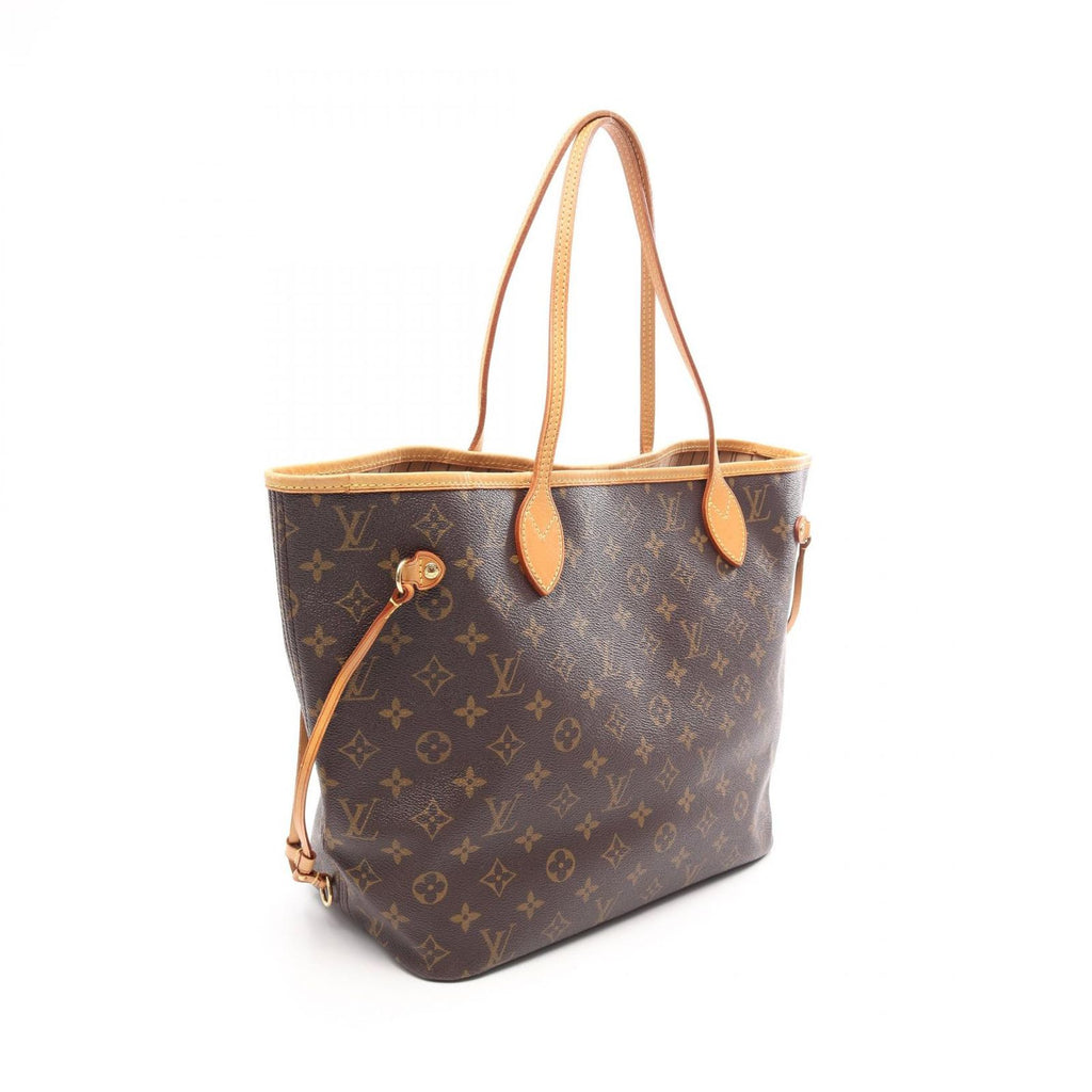 Louis Vuitton Tote Bag Neverfull MM Canvas Leather — view 2