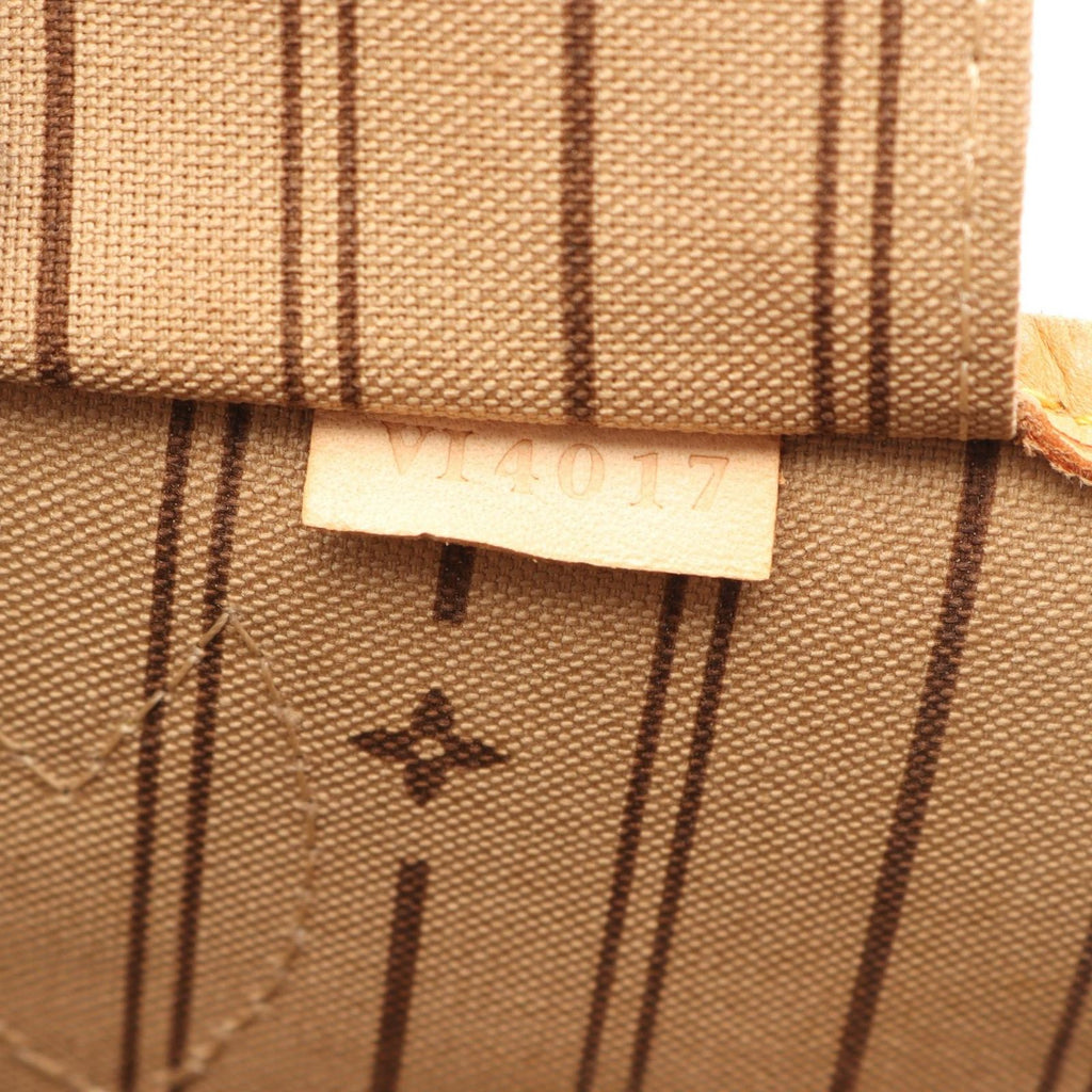 Louis Vuitton Tote Bag Neverfull MM Canvas Leather — view 5