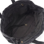 Chanel Tote Bag New Travel Line MM Black Leather MM — view 3