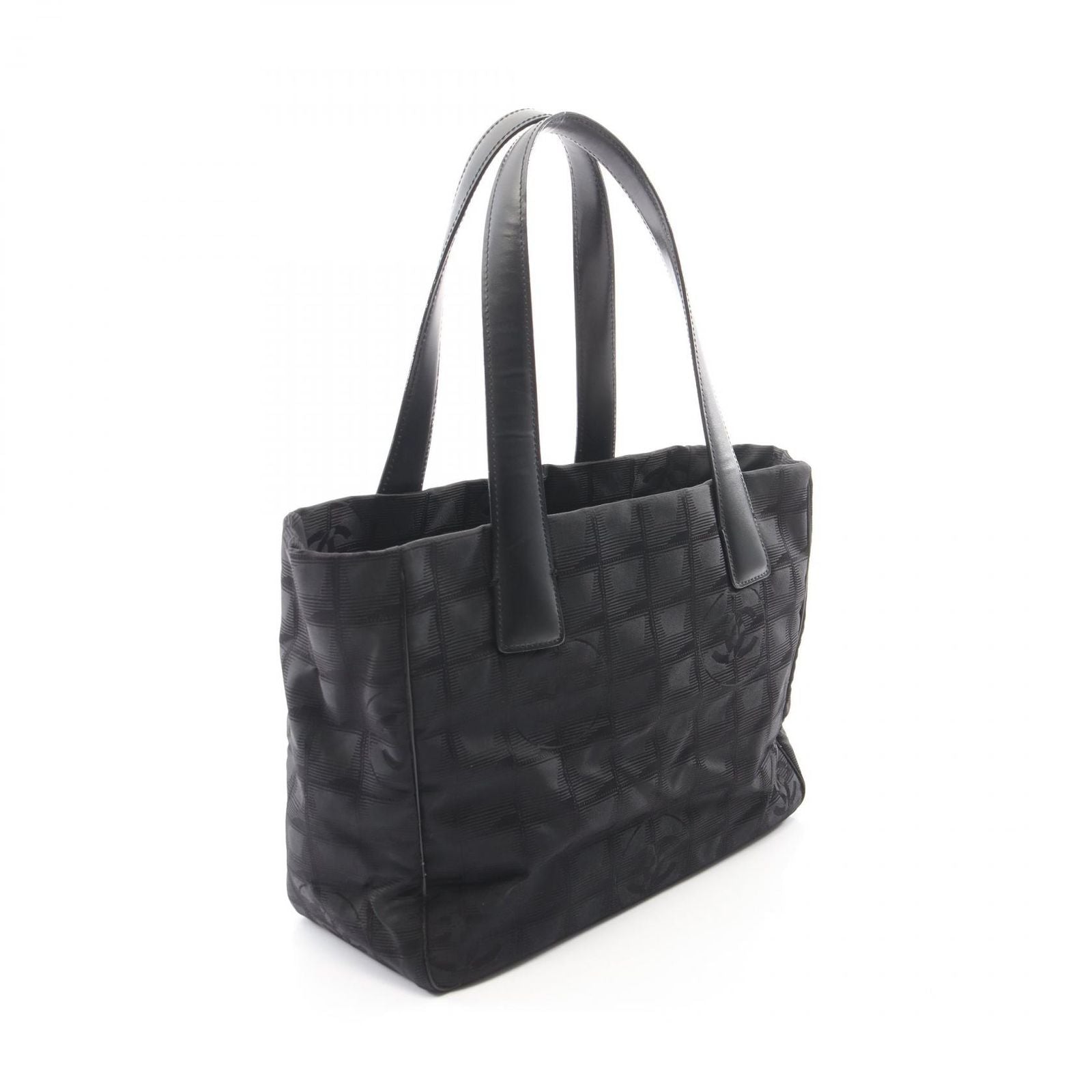 Chanel Tote Bag New Travel Line PM Black Leather PM — view 2