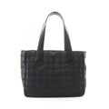 Chanel Tote Bag New Travel Line PM Black Leather PM