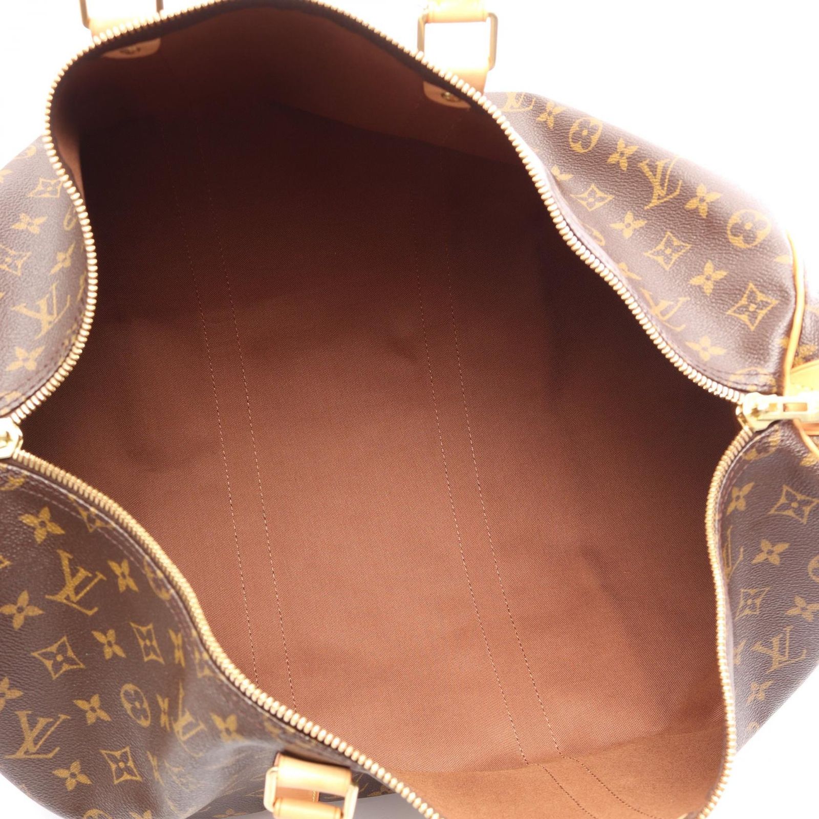 Louis Vuitton Boston Bag Keepall 50 Canvas Leather — view 3