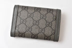 Gucci Bifold Card Case Business Ophidia GG Supreme Gray Wallet — view 6