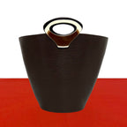 Louis Vuitton Vintage Nocturne Epi Leather Handle Tote Bag Mocha