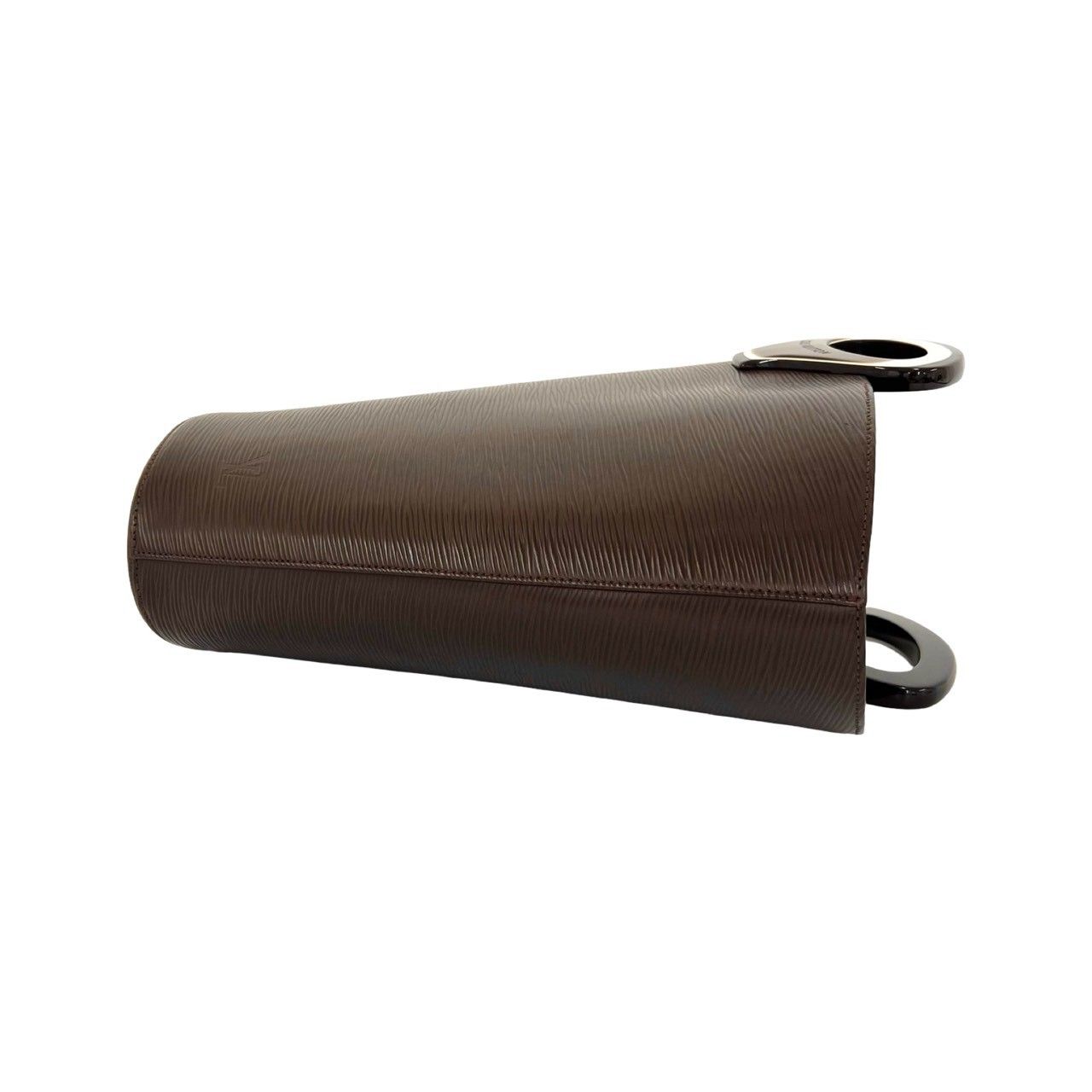 Louis Vuitton Vintage Nocturne Epi Leather Handle Tote Bag Mocha — view 6
