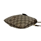 Gucci Vintage Sherry Line GG Logo Leather Shoulder Bag Crossbody Brown — view 8