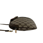 Gucci Vintage Sherry Line GG Logo Leather Shoulder Bag Crossbody Brown — view 5
