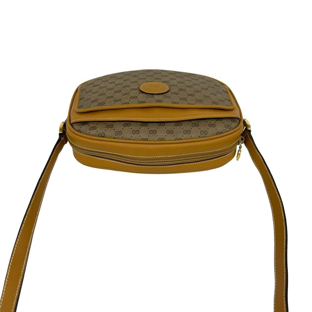 Gucci Almost Micro GG Pattern Logo Leather Mini Shoulder Bag Crossbody Pochette — view 4