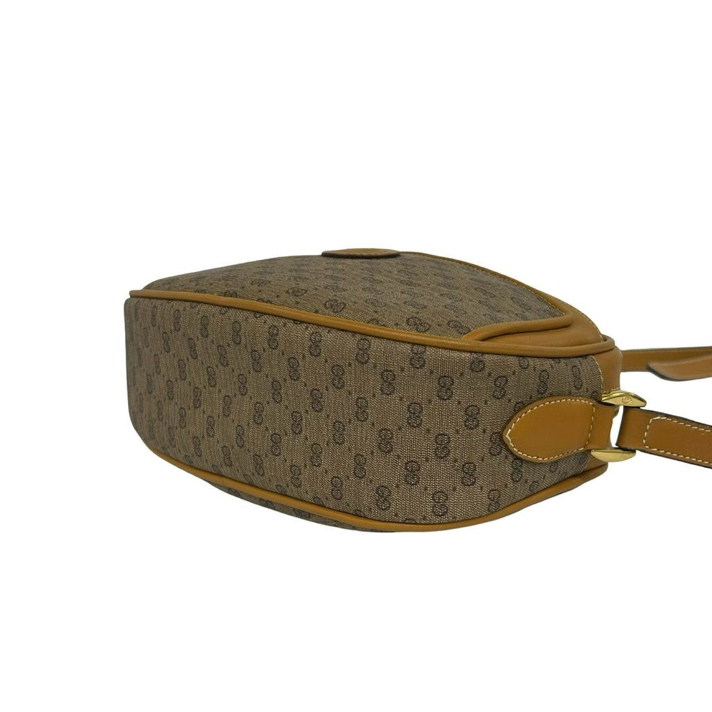 Gucci Almost Micro GG Pattern Logo Leather Mini Shoulder Bag Crossbody Pochette — view 8
