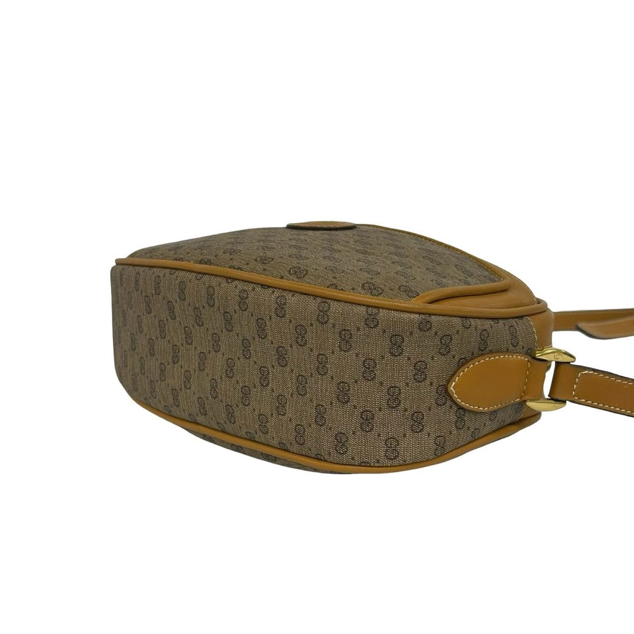 Gucci Almost Micro GG Pattern Logo Leather Mini Shoulder Bag Crossbody Pochette — view 8