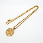 Dior Necklace Emblem Round — view 3