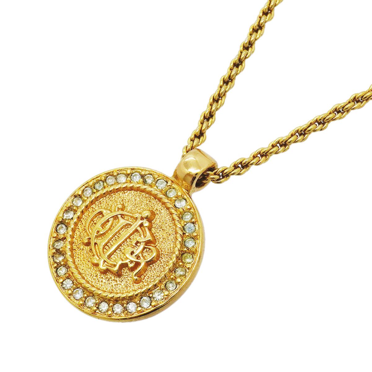 Dior Necklace Emblem Round
