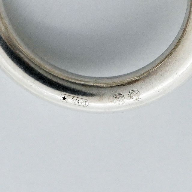 Hermes Chaine D'ancre Farandole 925 Sterling Silver Bracelet — view 6