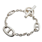 Hermes Chaine D'ancre Farandole 925 Sterling Silver Bracelet