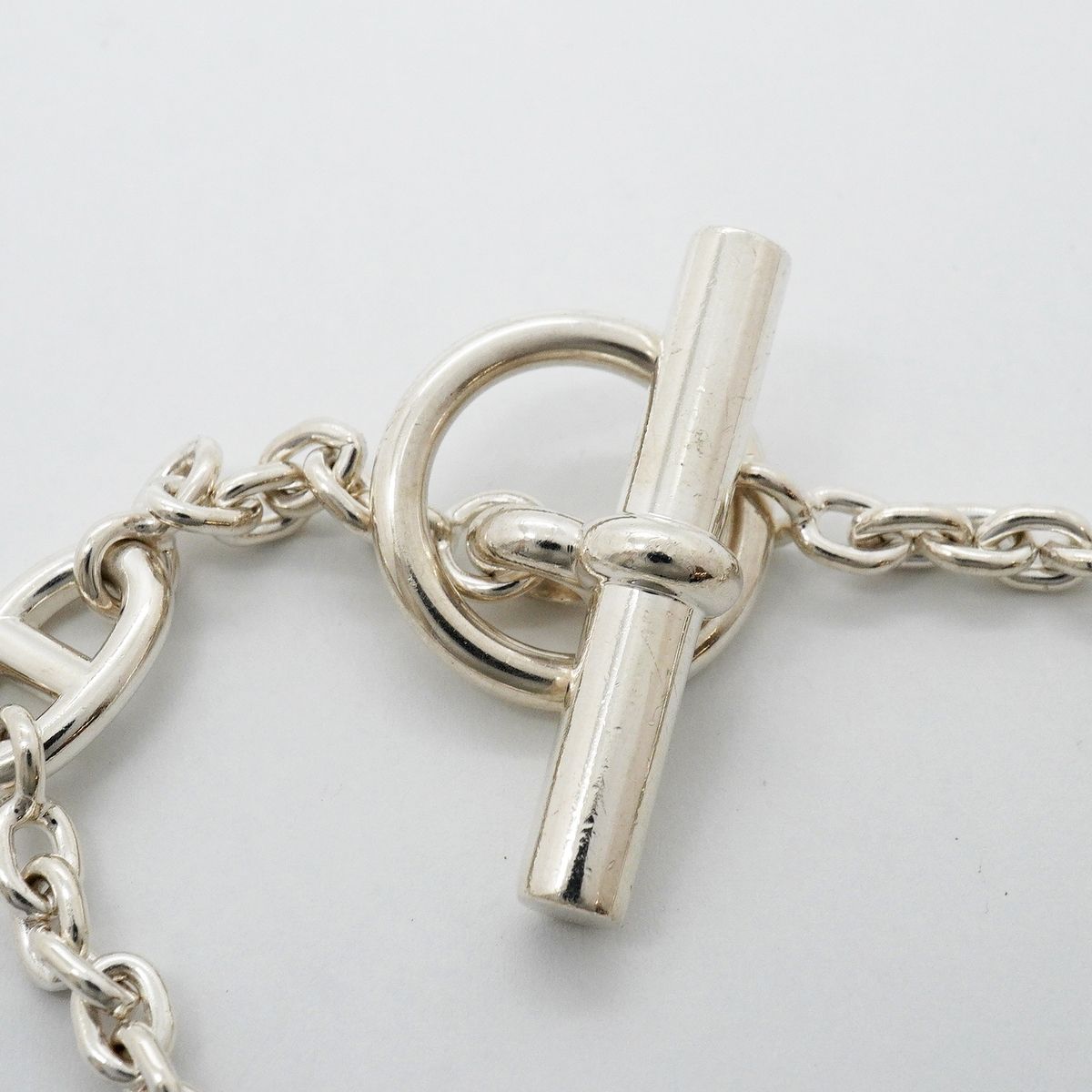 Hermes Chaine D'ancre Farandole 925 Sterling Silver Bracelet — view 4