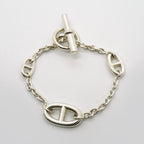 Hermes Chaine D'ancre Farandole 925 Sterling Silver Bracelet — view 3