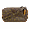 Louis Vuitton Shoulder Bag Monogram Pochette Marly Bandouliere Brown