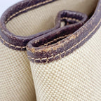 Hermes Tote Bag Garden Party PM Toile Ash Brown Silver — view 6