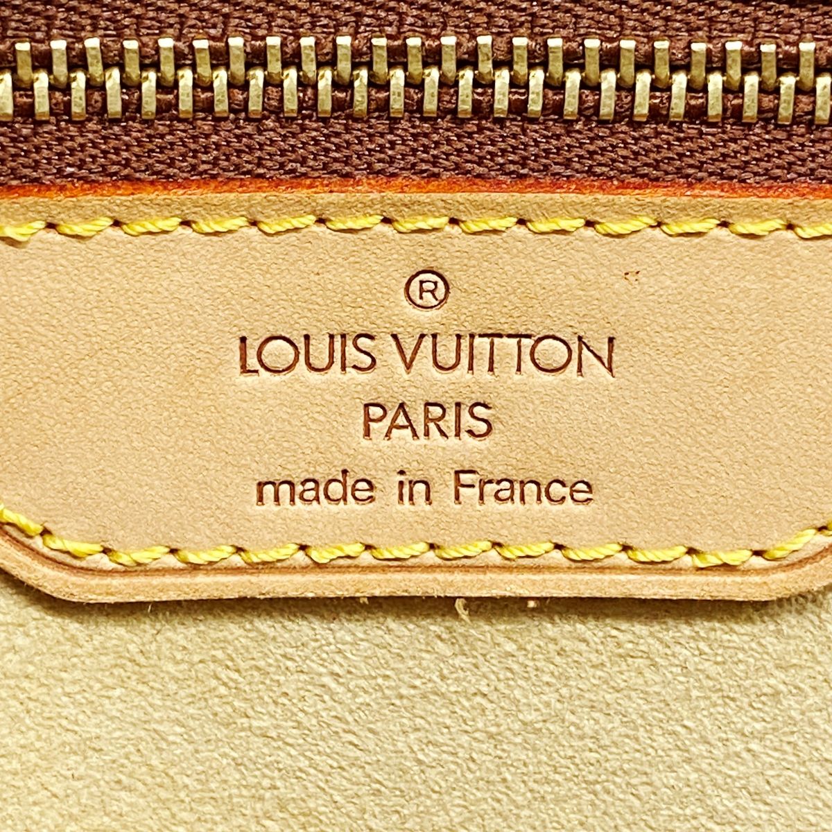 Louis Vuitton Tote Bag Monogram Luco Brown — view 5