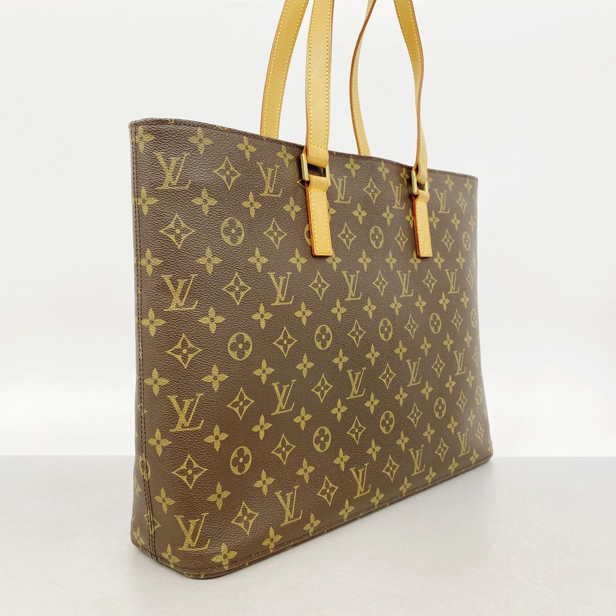 Louis Vuitton Tote Bag Monogram Luco Brown — view 2