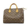 Louis Vuitton Monogram Speedy 30 Brown Handbag