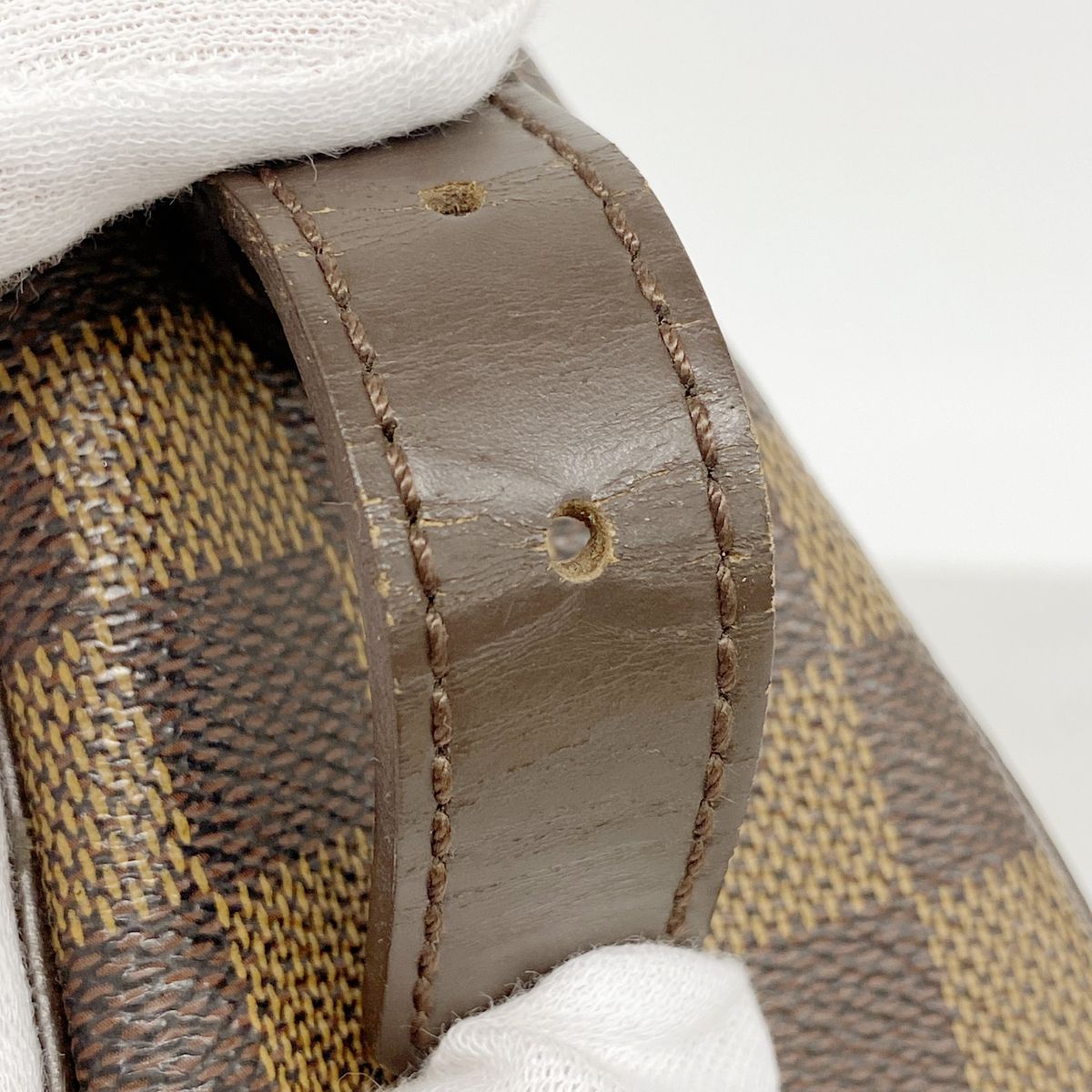 Louis Vuitton Shoulder Bag Damier Ravello GM Ebene — view 8