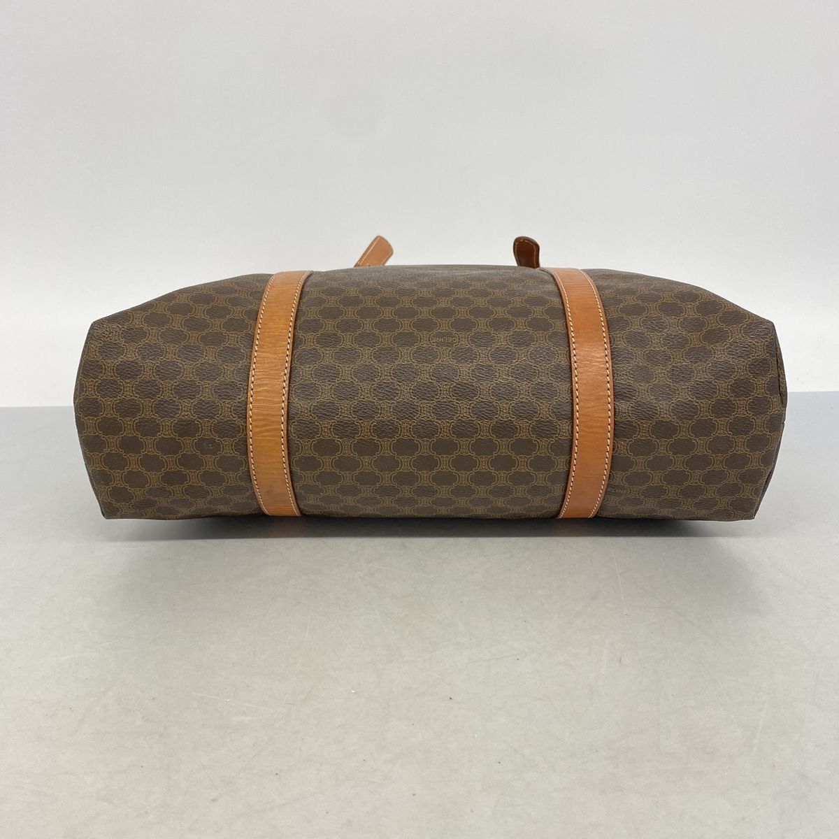 Celine Tote Bag Macadam Brown Gold — view 3