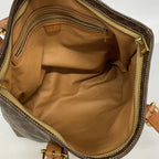 Celine Tote Bag Macadam Brown Gold — view 4