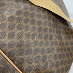 Celine Backpack Macadam Brown Gold — view 6