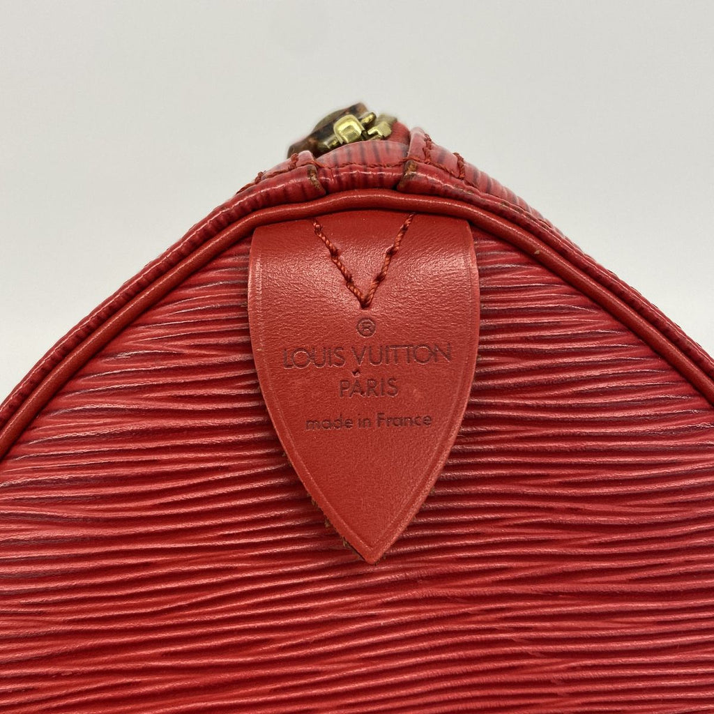 Louis Vuitton Epi Speedy 25 Castilian Red Handbag — view 5