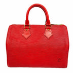 Louis Vuitton Epi Speedy 25 Castilian Red Handbag