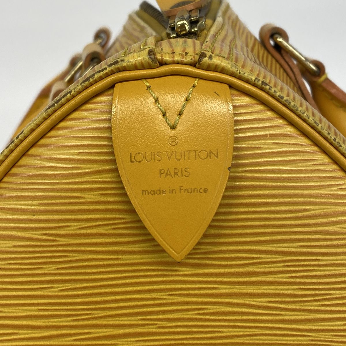 Louis Vuitton Epi Speedy 25 Jaune Handbag — view 5