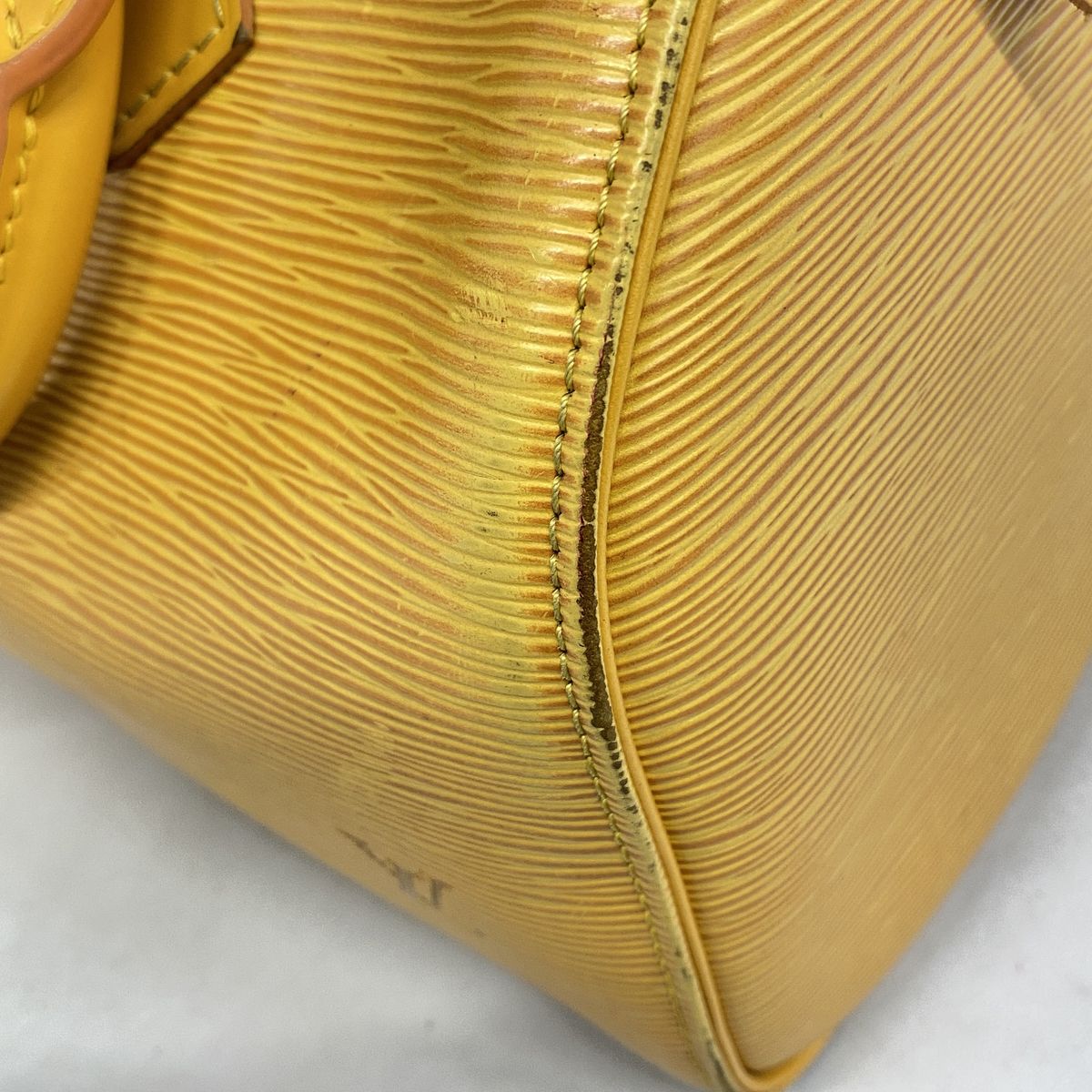 Louis Vuitton Epi Speedy 25 Jaune Handbag — view 6