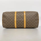 Louis Vuitton Boston Bag Monogram Keepall 50 Brown — view 3