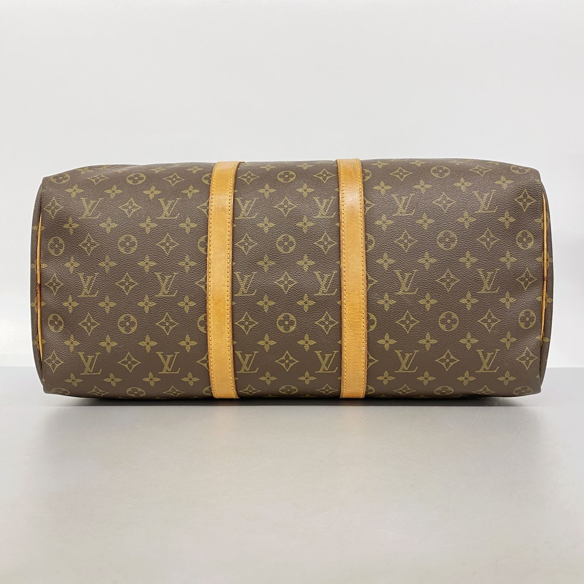 Louis Vuitton Boston Bag Monogram Keepall 50 Brown — view 3