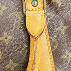 Louis Vuitton Boston Bag Monogram Keepall 50 Brown — view 8