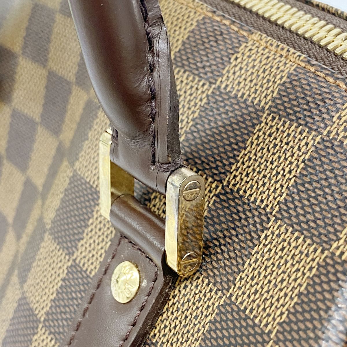 Louis Vuitton Damier Riviera MM Ebene Handbag — view 8