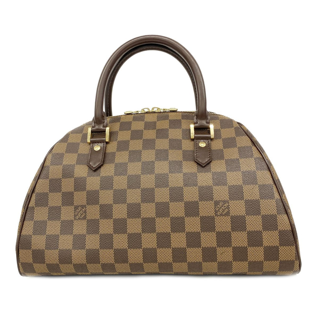 Louis Vuitton Damier Riviera MM Ebene Handbag