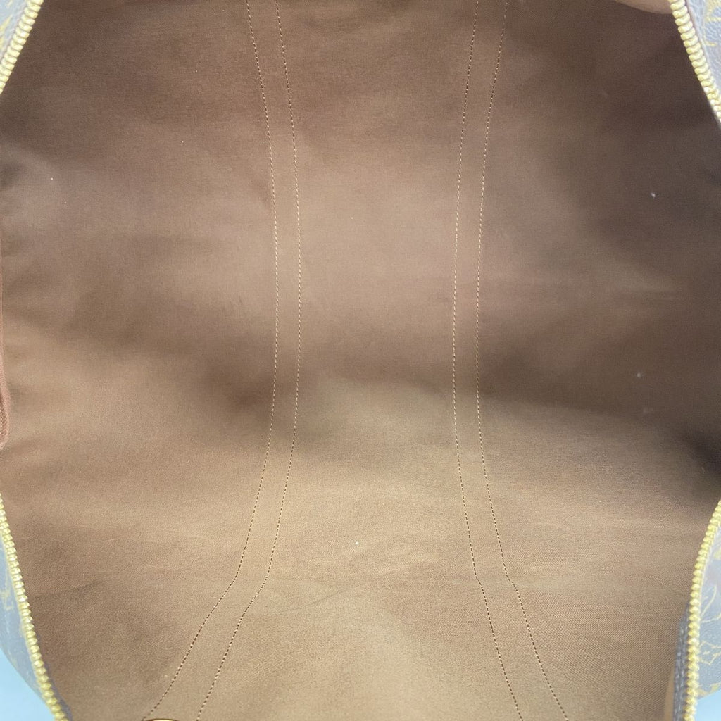 Louis Vuitton Boston Bag Monogram Keepall 60 Brown — view 4
