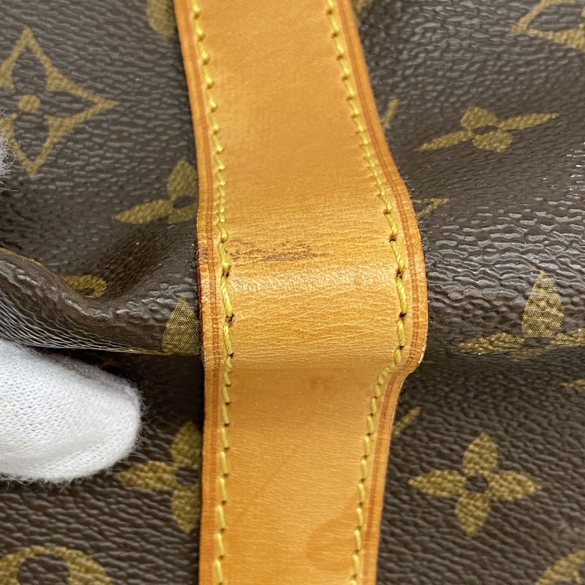 Louis Vuitton Boston Bag Monogram Keepall 60 Brown — view 8