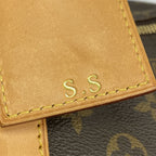 Louis Vuitton Boston Bag Monogram Keepall 60 Brown — view 6